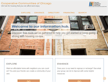 Tablet Screenshot of chicagocoop.net